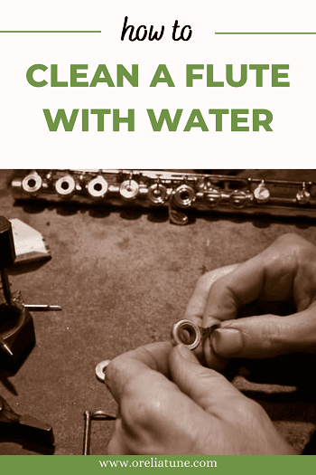 How To Clean A Flute With Water