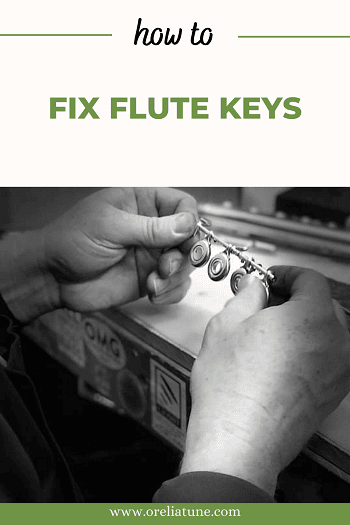 How To Fix Flute Keys