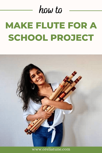 How To Make Flute For A School Project