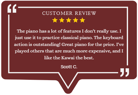 KAWAI CN 37 B customer review