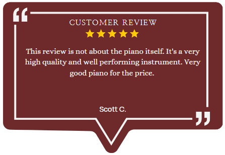 Williams Overture 2 88-Key Console Digital Piano customer review